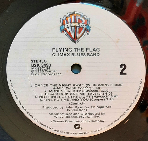Climax Blues Band - Flying The Flag Vinyl LP (Used)