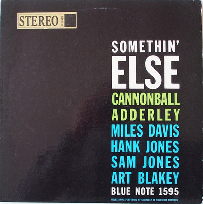 Cannonball Adderley, Miles Davis, Hank Jones, Sam Jones & Art Blakey - Somethin' Else Vinyl LP (Used)