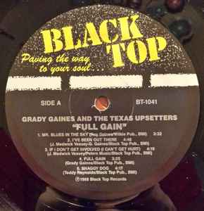 Grady Gaines & Texas Upsetters - Full Gain Vinyl LP (Used)