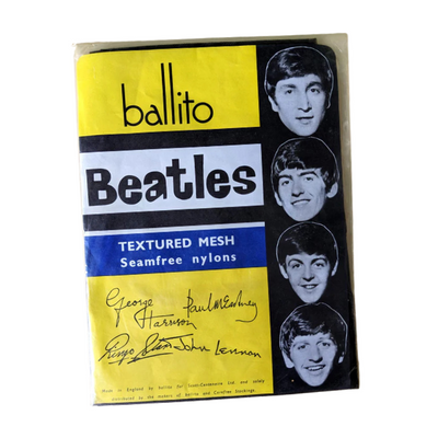 Beatles - Original 1960s Ballito Brown Seamfree Nylons Stockings - Original Packaging (Sealed)