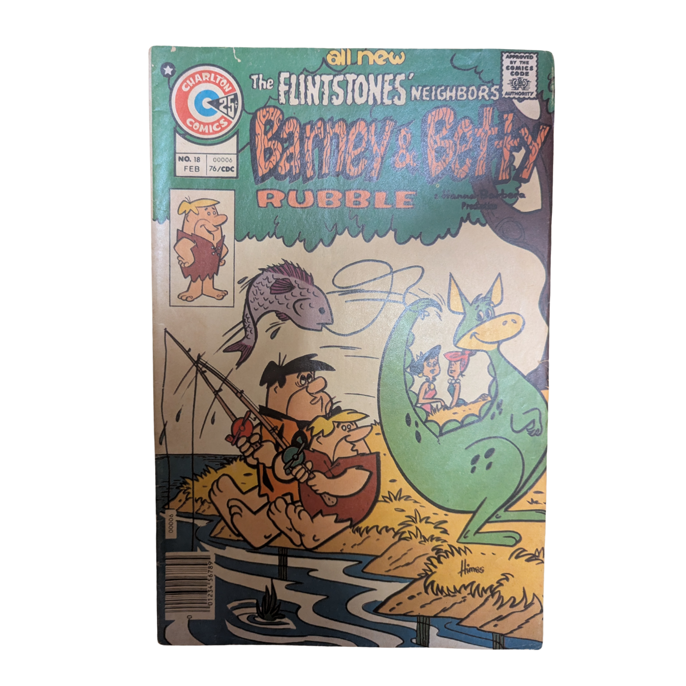 The Flintstones Neighbours - No 18 Barney & Betty Comic