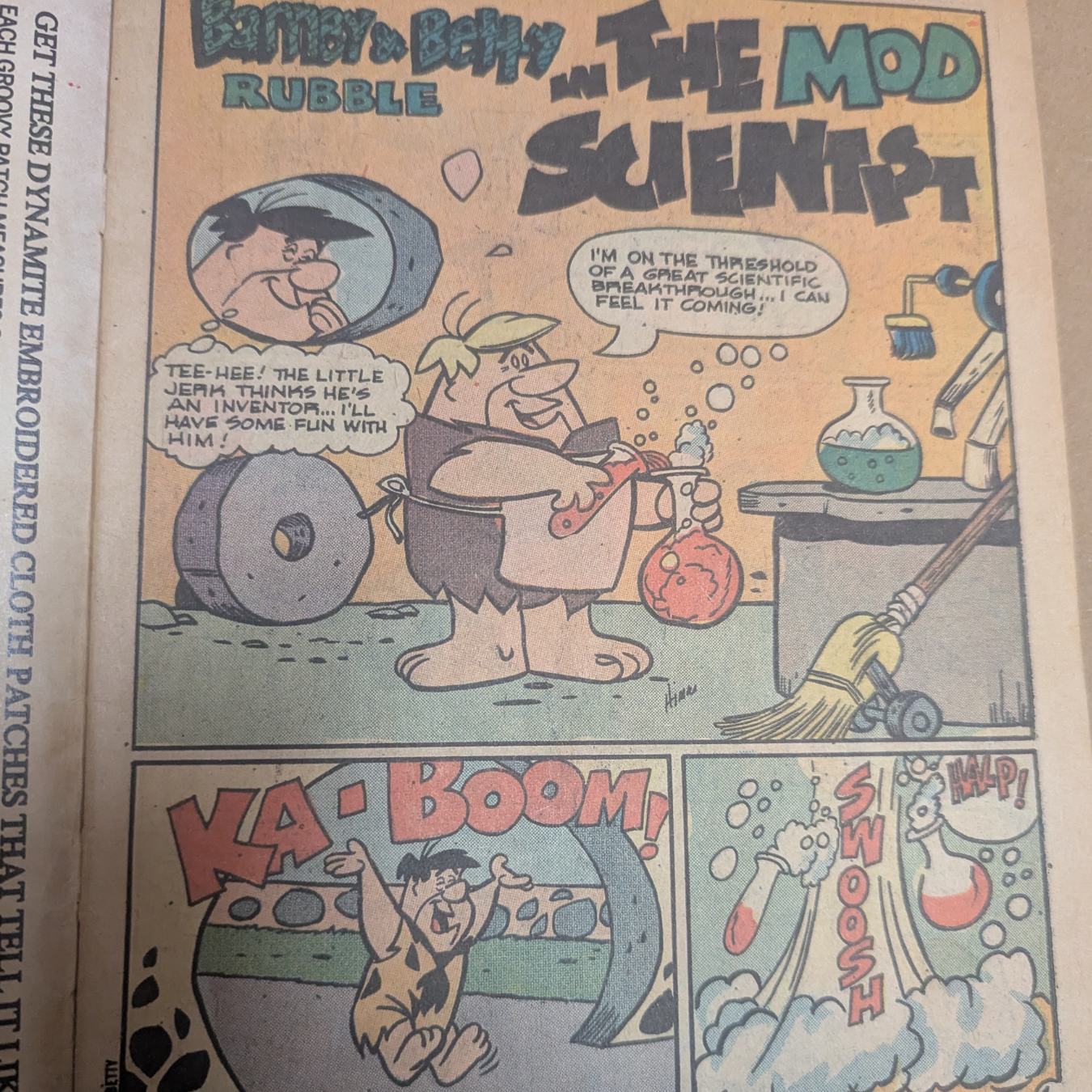 The Flintstones Neighbours - No 18 Barney & Betty Comic