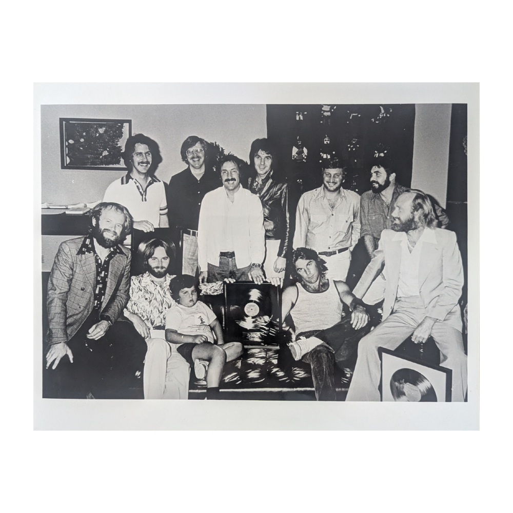 Beach Boys - Beach Boys & Friends Black & White Print