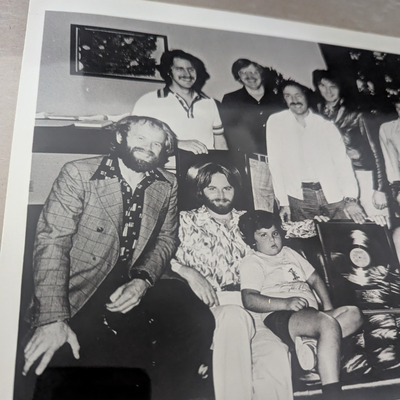 Beach Boys - Beach Boys & Friends Black & White Print