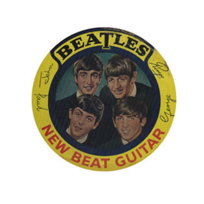 Beatles - Original 1964 New Beat Selcol Guitar w/ Original Box & Book