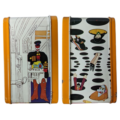 Beatles - Original 1968 Thermos Yellow Submarine Metal Lunchbox