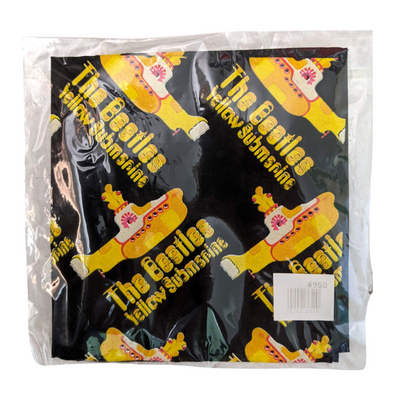 Beatles - 1990s Yellow Submarine Square Cotton Bandana / Scarf