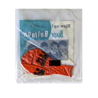 Beatles - Original 1960s United Industries Orange Balloon Sealed