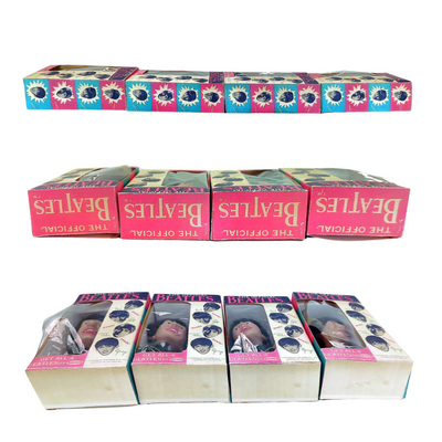 Beatles - Original 1964 Remco 5" Official Beatles Doll Complete Set w/Boxes (Used)