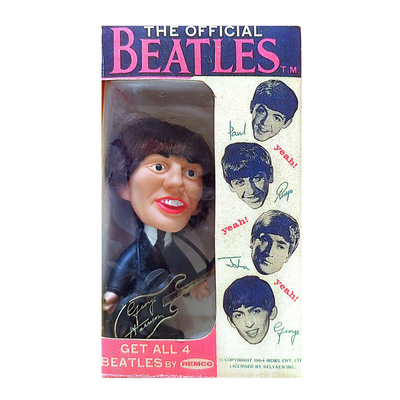 Beatles - Original 1964 Remco 5" Official Beatles Doll Complete Set w/Boxes (Used)