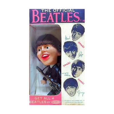 Beatles - Original 1964 Remco 5" Official Beatles Doll Complete Set w/Boxes (Used)