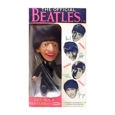 Beatles - Original 1964 Remco 5" Official Beatles Doll Complete Set w/Boxes (Used)