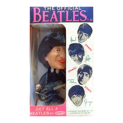 Beatles - Original 1964 Remco 5" Official Beatles Doll Complete Set w/Boxes (Used)