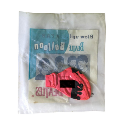 Beatles - Original 1960s United Industries Pink Balloon Sealed