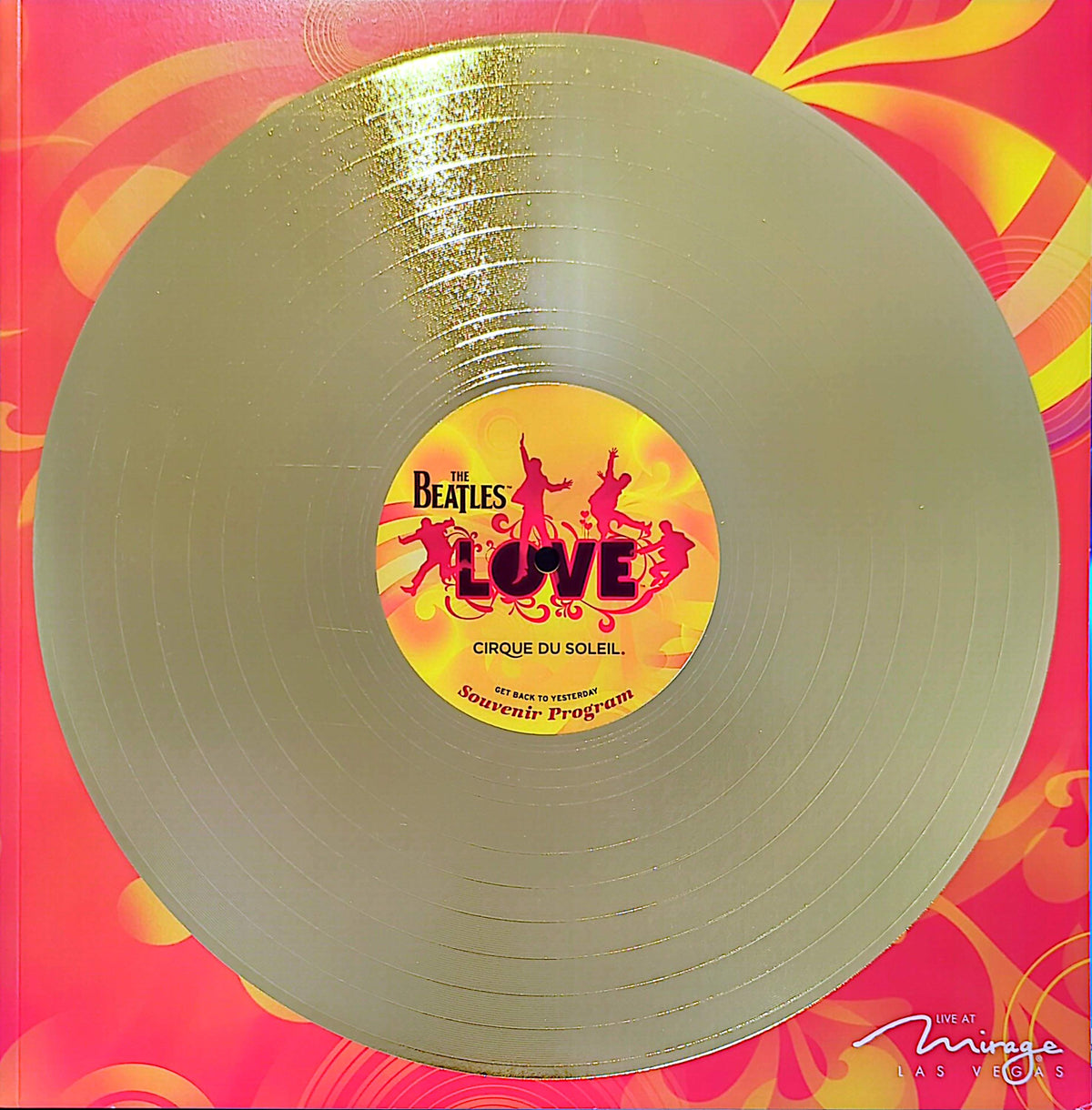 Beatles - LOVE Cirque Du Soleil 10th Anniversary Limited Edition 2 Program Slipcover Set (2016)