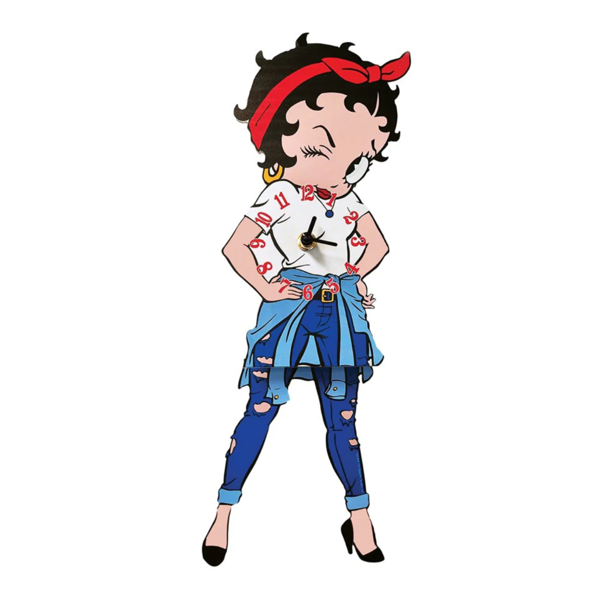 Betty Boop - Swinging Legs Clock