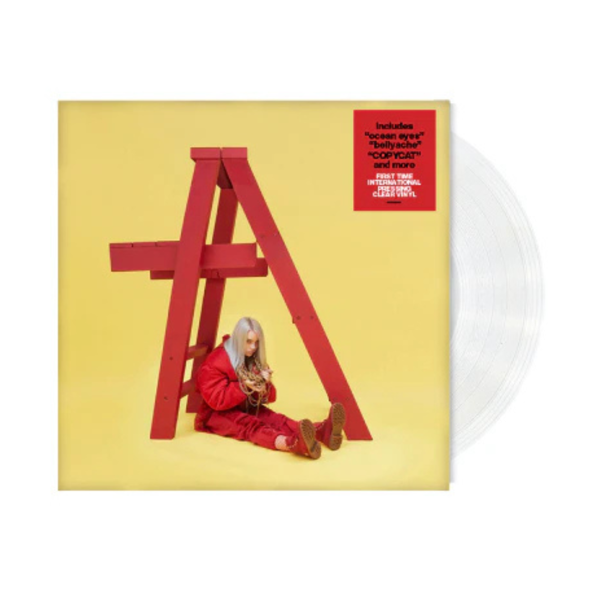 Billie Eilish - Don't Smile At Me Clear Coloured Vinyl LP