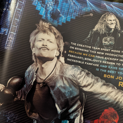 Bon Jovi - Because We Can 2013 Official Tour Program