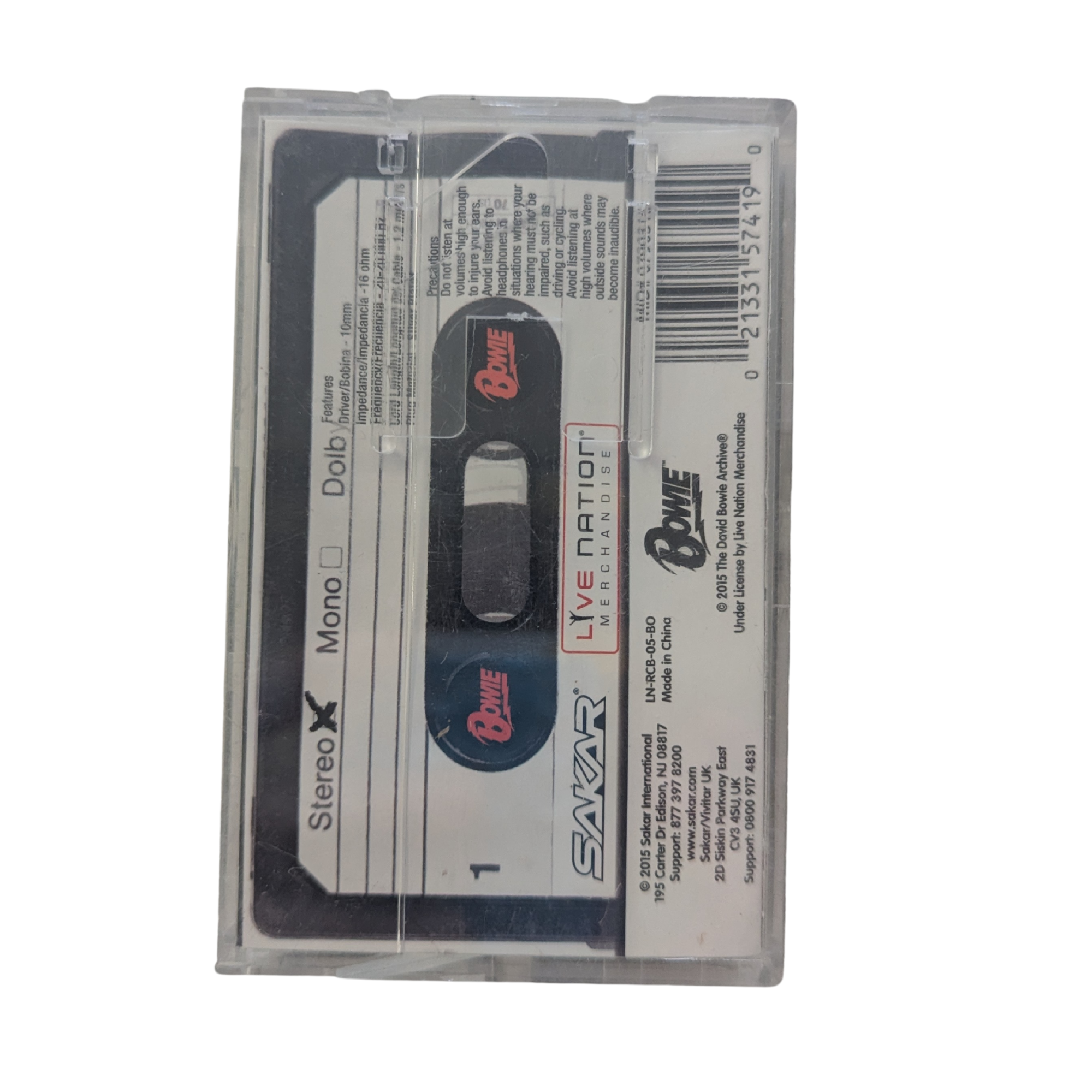 David Bowie - Vivitar Promotional Earbuds