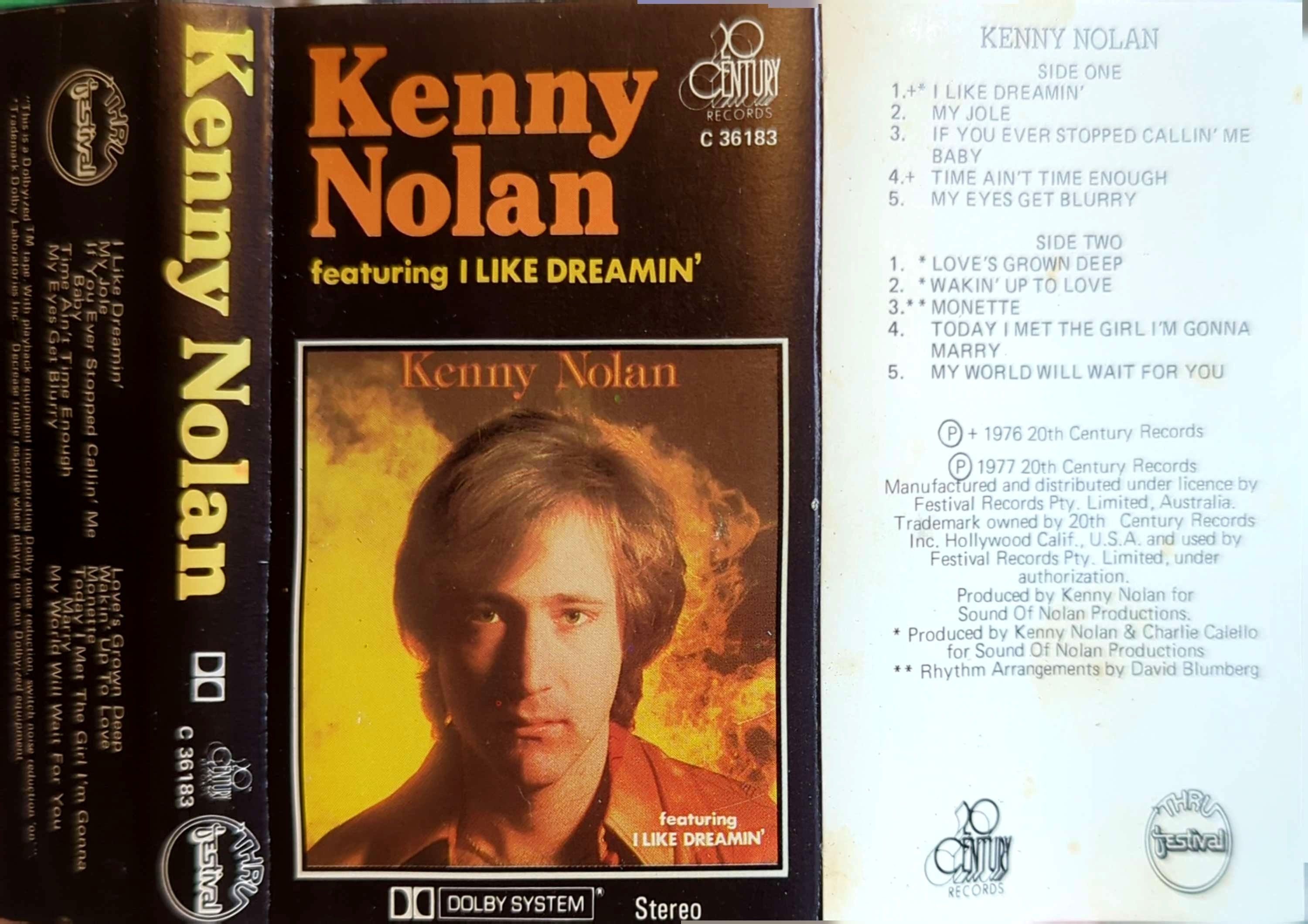 Kenny Nolan – Kenny Nolan Cassette Tape