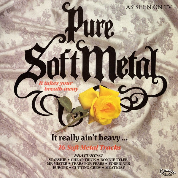 Various Artists - Pure Soft Metal Vinyl LP (Used)