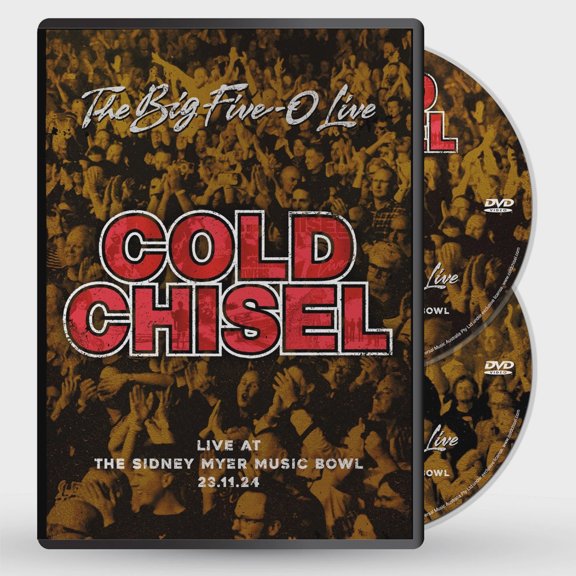 Cold Chisel - The Big Five-0 Live 2DVD (New)