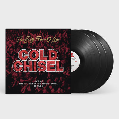 Cold Chisel - The Big Five-0 Live Vinyl 3LP