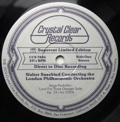 Walter Susskind - Walter Susskind Conducting The London Philharmonic Vinyl LP (Used)