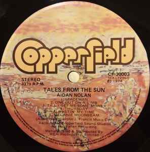 Aidan Nolan - Tales From The Sun Vinyl LP (Used)