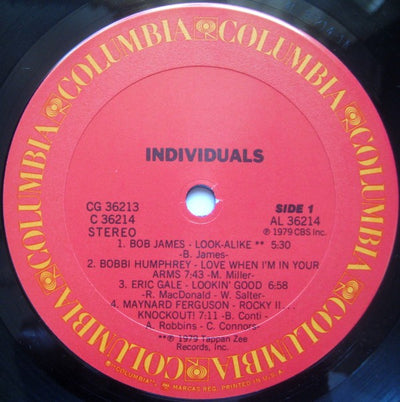 Various Artists - Individuals Vinyl 2LP (Used)