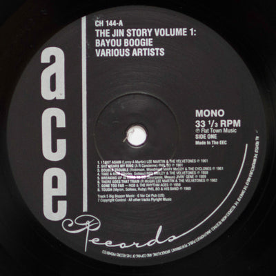 Various Artists - The Jin Story Volume 1: Bayou Boogie Vinyl LP (Used)