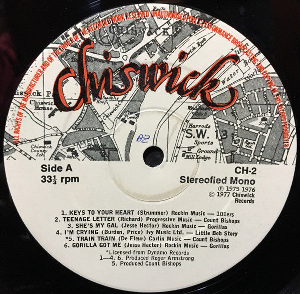 Various Artists - Submarine Tracks & Fool's Gold (Chiswick Chartbusters Volume One) Vinyl LP (Used)