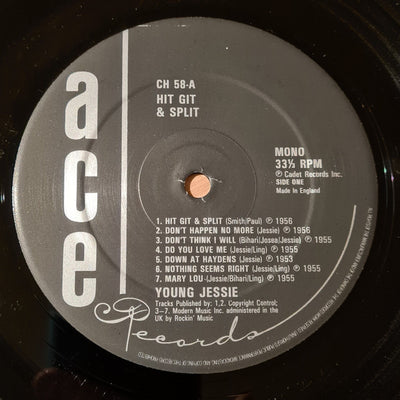Young Jessie - Hit Git & Split Vinyl LP (Used)