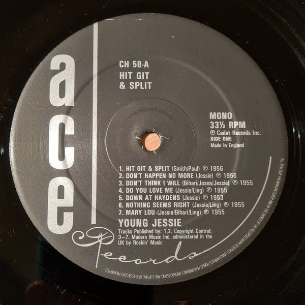 Young Jessie - Hit Git & Split Vinyl LP (Used)