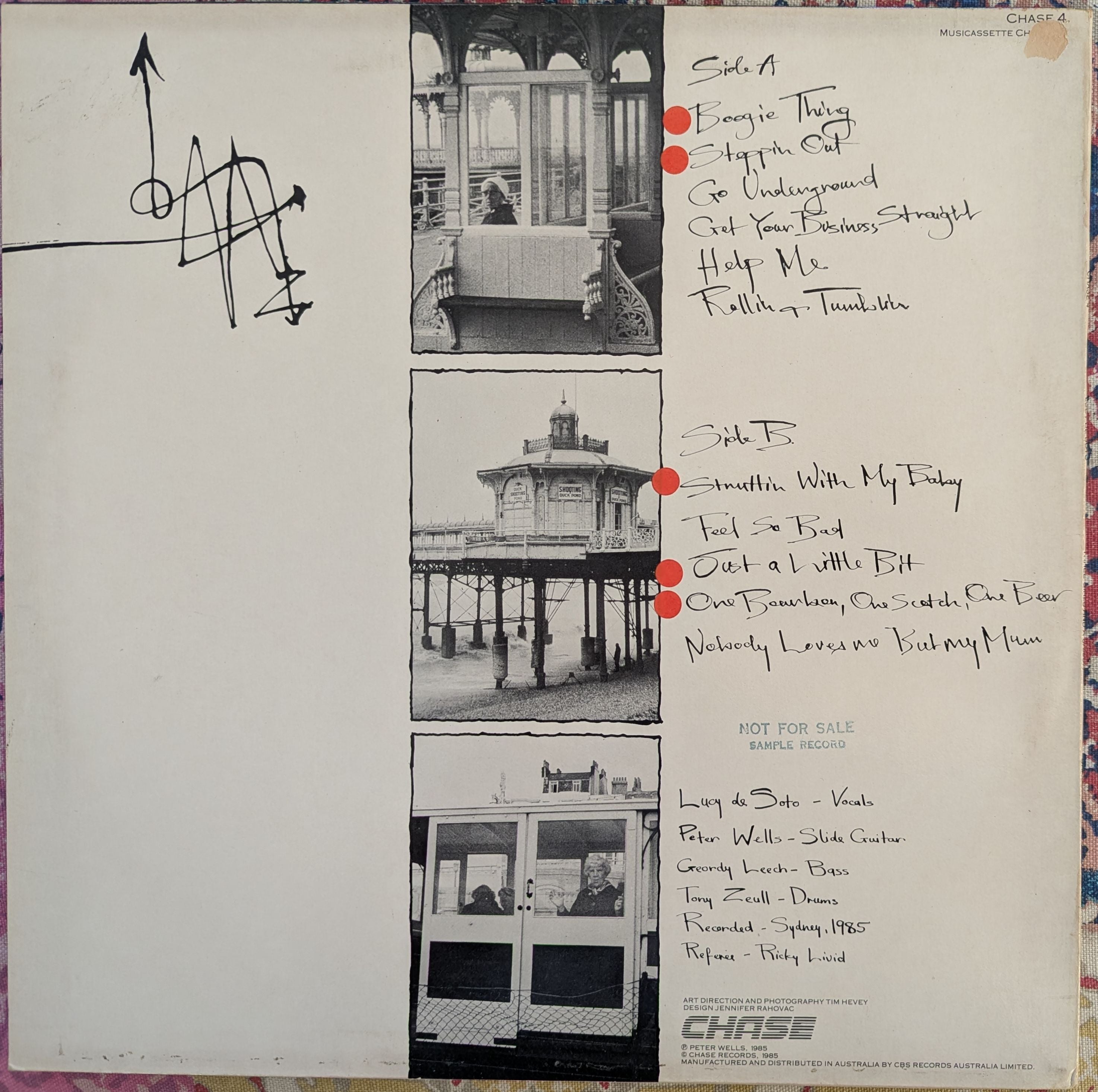 Lucy De Soto - Three Girls And A Sailor Vinyl LP (Used)