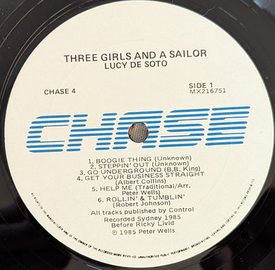 Lucy De Soto - Three Girls And A Sailor Vinyl LP (Used)