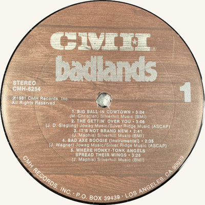 Badlands - Badlands Vinyl LP (Used)