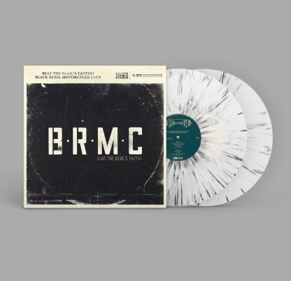 Black Rebel Motorcycle Club – Beat The Devil's Tattoo Limited Edition Black Splatter Coloured Vinyl LP