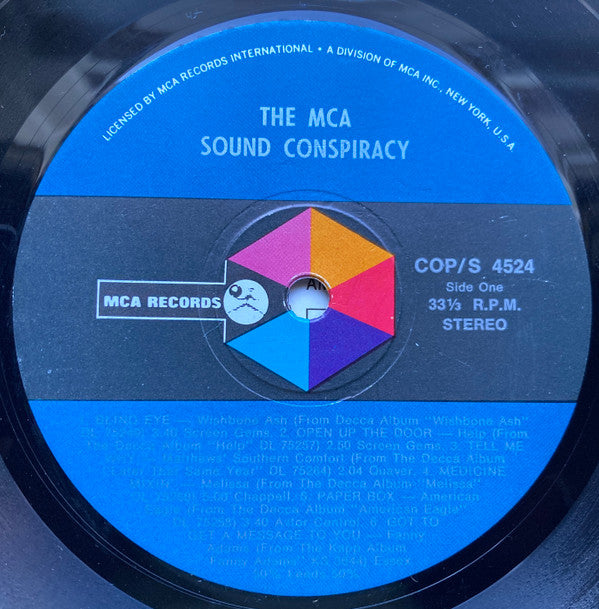 Various Artists - The MCA Sound Conspiracy Vinyl LP (Used)