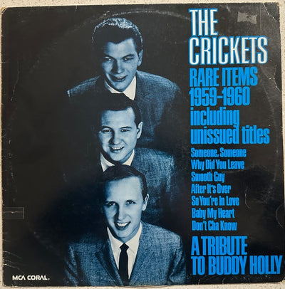 Crickets - Rare Items 1959-60 Vinyl LP (Used)