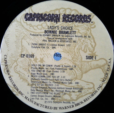 Bonnie Bramlett - Lady's Choice Vinyl LP (Used)