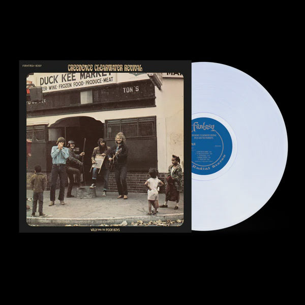 Creedence Clearwater Revival - Willy & The Poor Boys Australian Exclusive Clear Coloured Vinyl LP
