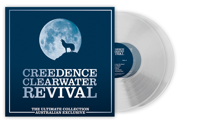 Creedence Clearwater Revival - The Ultimate Collection Australian Exclusive Clear Coloured Vinyl 2LP