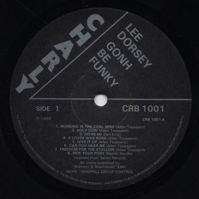 Lee Dorsey - Gonh Be Funky Vinyl LP (Used)