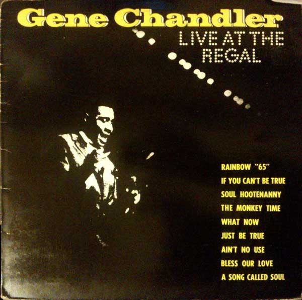 Gene Chandler - Live At The Regal Vinyl LP (Used)