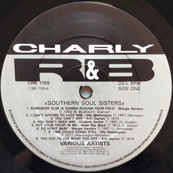 Various Artists - Southern Soul Sisters Vinyl LP (Used)