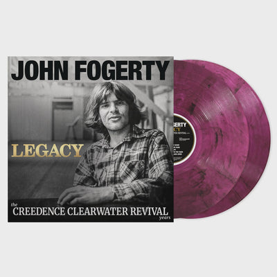 John Fogerty - Legacy: The Creedence Clearwater Revival Years Australian Exclusive Purple Smoke Coloured Vinyl 2LP
