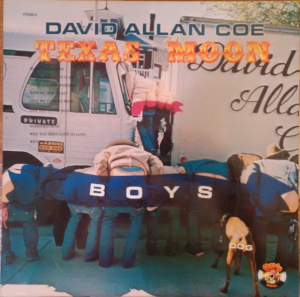 David Allan Coe - Texas Moon Vinyl LP (Used)