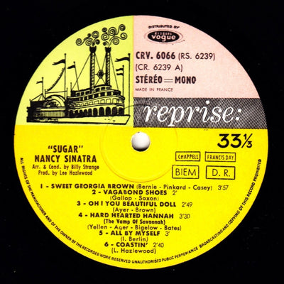 Nancy Sinatra - Sugar Vinyl LP (Used)