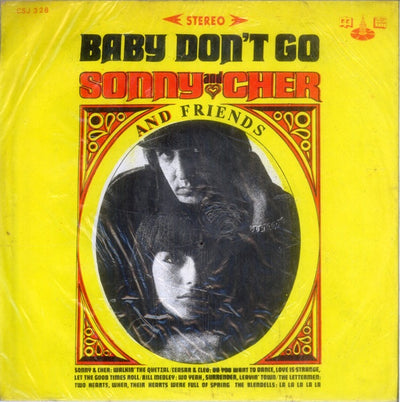 Sonny & Cher & Friends - Baby Don't Go Red Coloured Vinyl LP (Used)